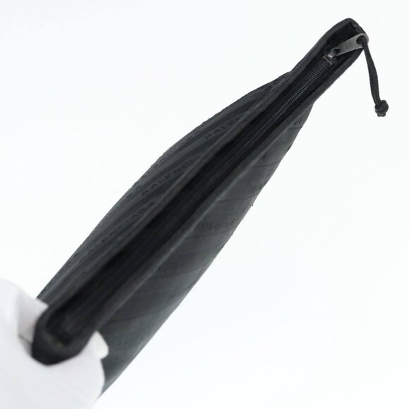 BALENCIAGA Explorer Clutch Bag Canvas Black 459745 Auth yk14342 - Picture 7 of 16